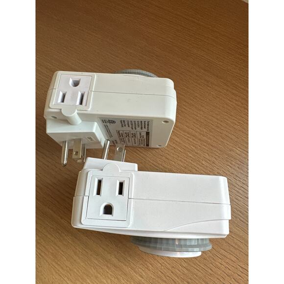 2 pack Intertek 24hour Mechanical Timers Christmas Vacation Lighting - Picture 3 of 5